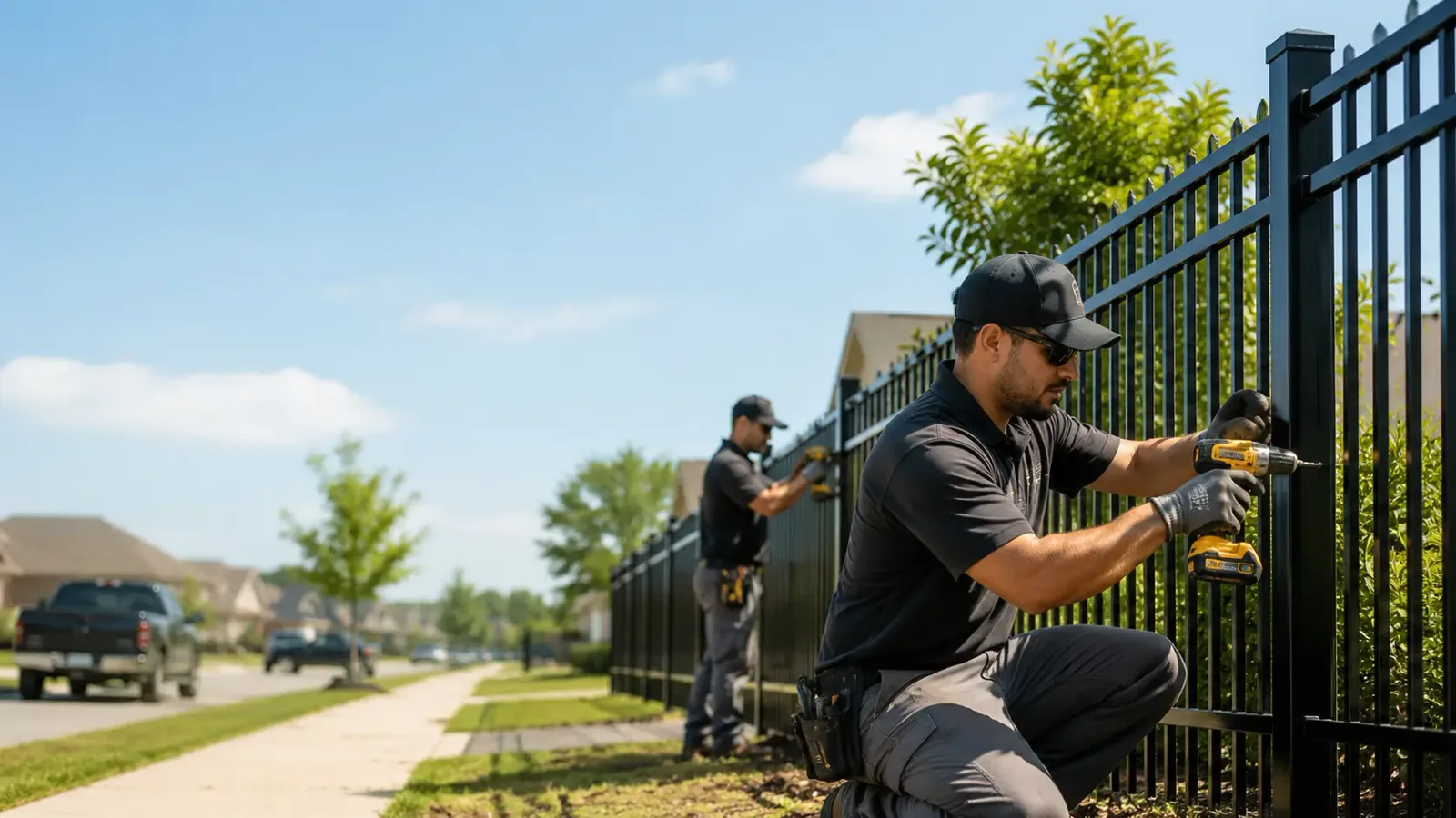 Metal Fence Installation in Canton, OK